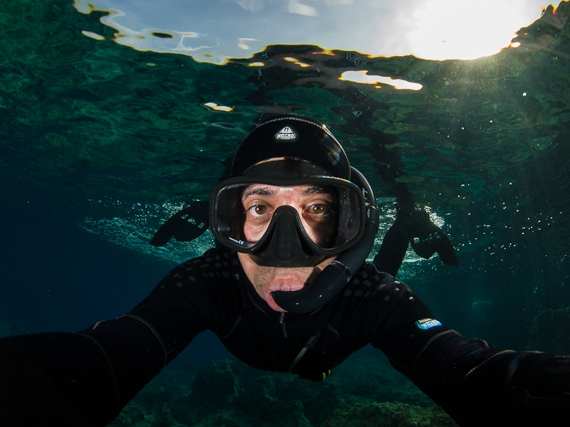 Yiannis Issaris marine ecologist/underwater photographer