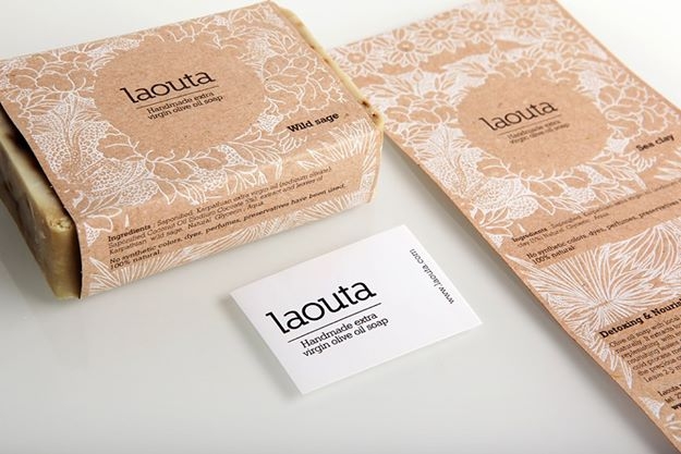 ''Laouta'' natural soaps.