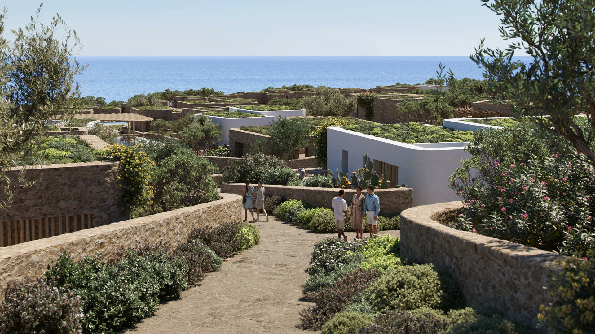 Slow Living Resort in Cyclades -Potiropoulos+Partners