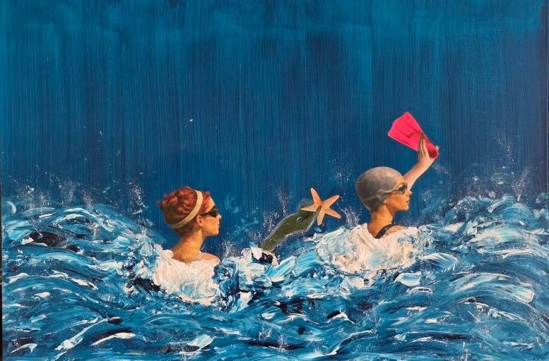 ALWAYS THE BLUE by Anna Dimitriou - Curated by SOL (aka SLICE OF LIFE | An Elephant Design project)