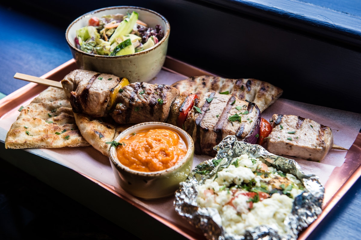 ''Suvlaki'' . An Athenian Grill at London City.