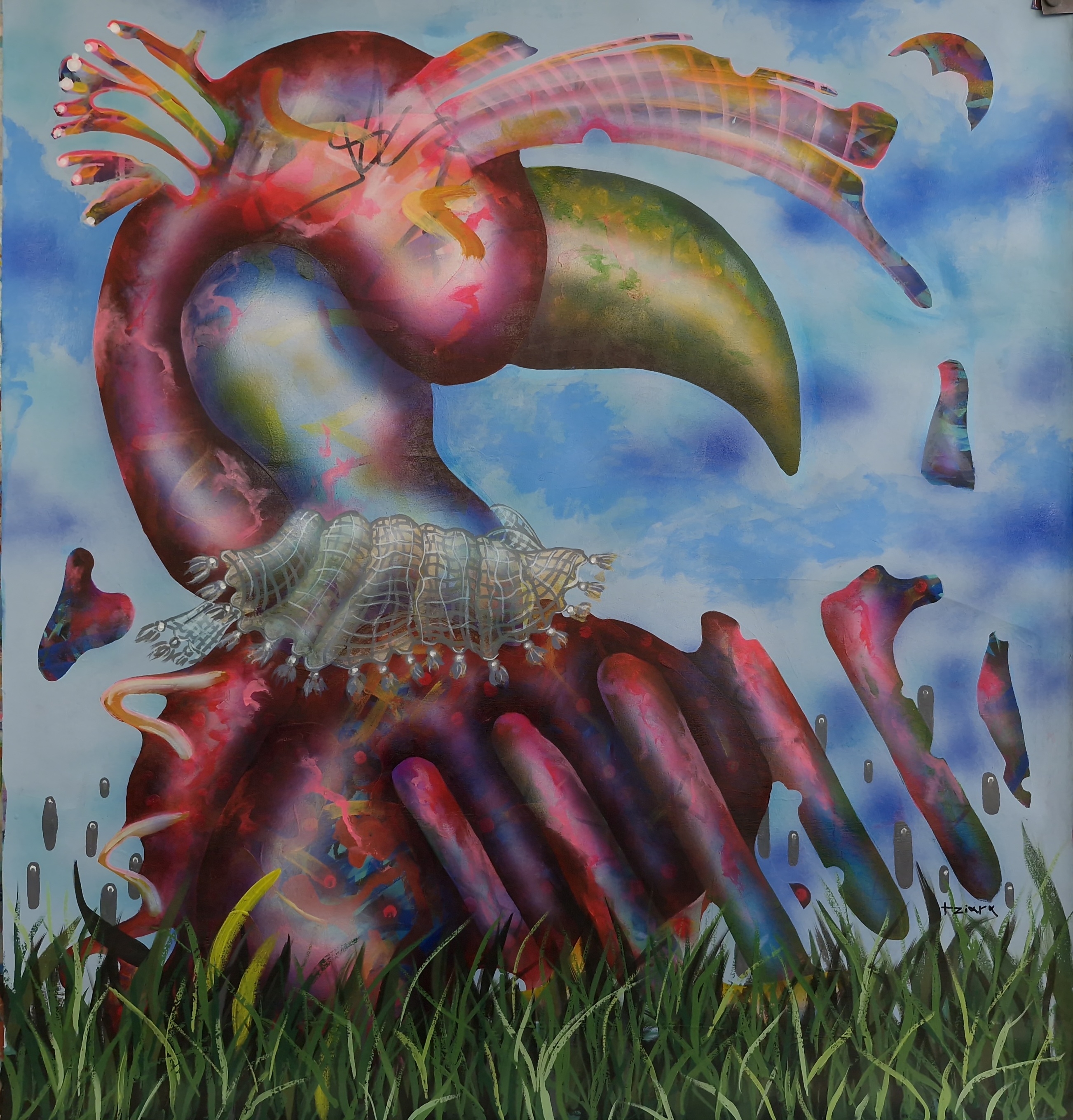 UTOPIA, an Aquatic Pulse Solo Exhibition by Angelo Tziara at the Municipal Gallery of Syros